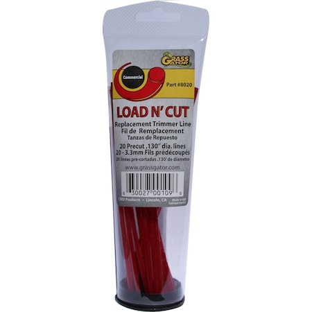 Grass Gator TRIMMER LINE ROUND 20PK 8020